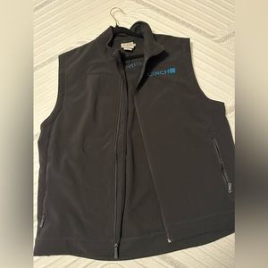 Cinch fleece vest